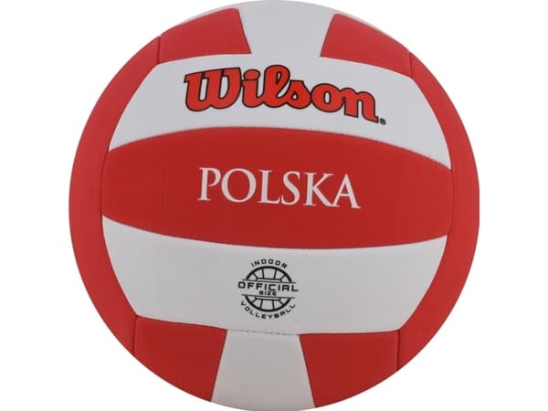 Volleyball Wilson Super Soft Play VB Polen Offisiell størrelse Hvit Rød WTH90118XBPO (5)
