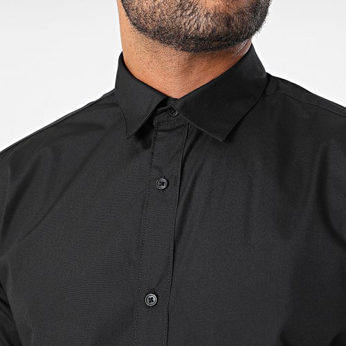 Chemise Manches Longues Victor Noir