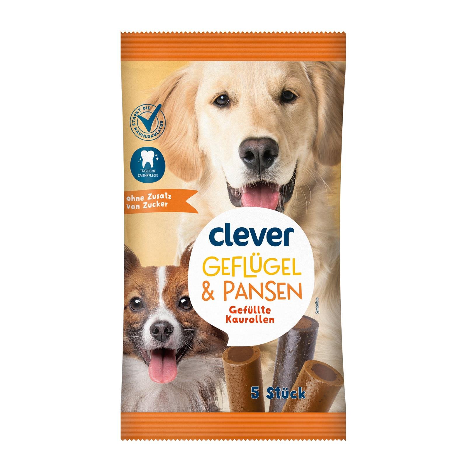 Clever Gefüllte Kaurollen mit Geflügel & Pansen