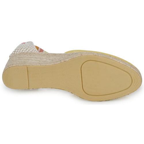 JB Martin - VISALIA - VELOURS JAUNE / LACETS BONBON