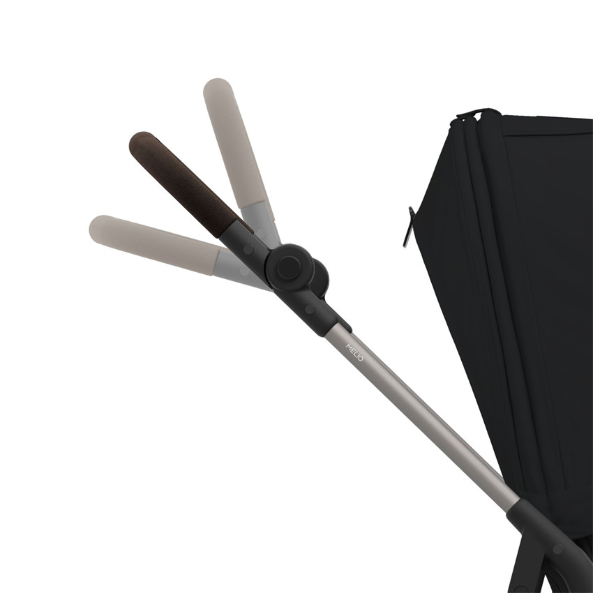 Poussette Melio 3 - Moon black