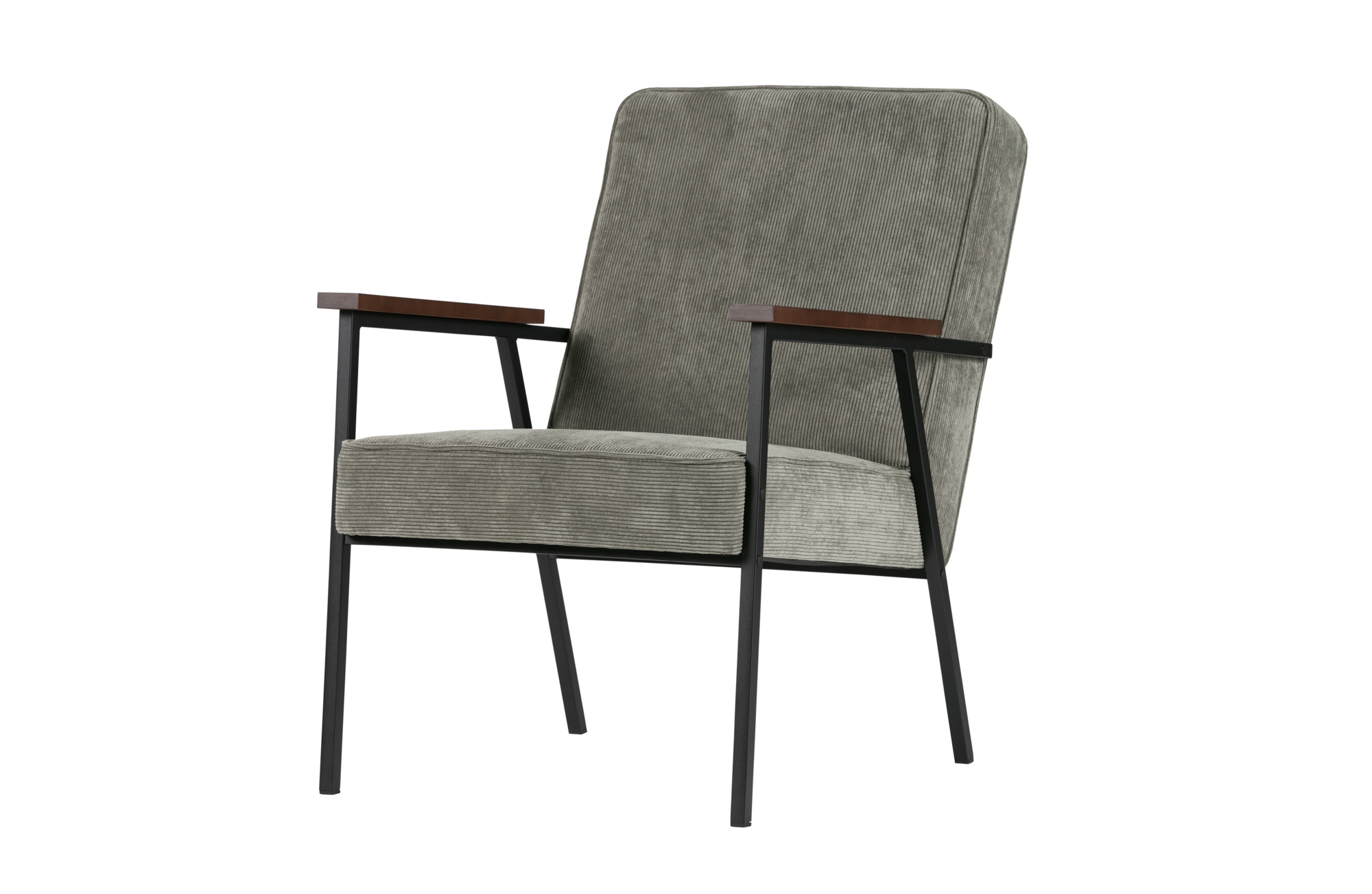 WOOOD fauteuil Sally Fauteuil Sally - Vergrijsd Groen