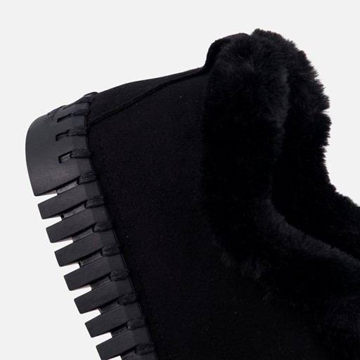 Ilse Jacobsen Pantoffels zwart Suede