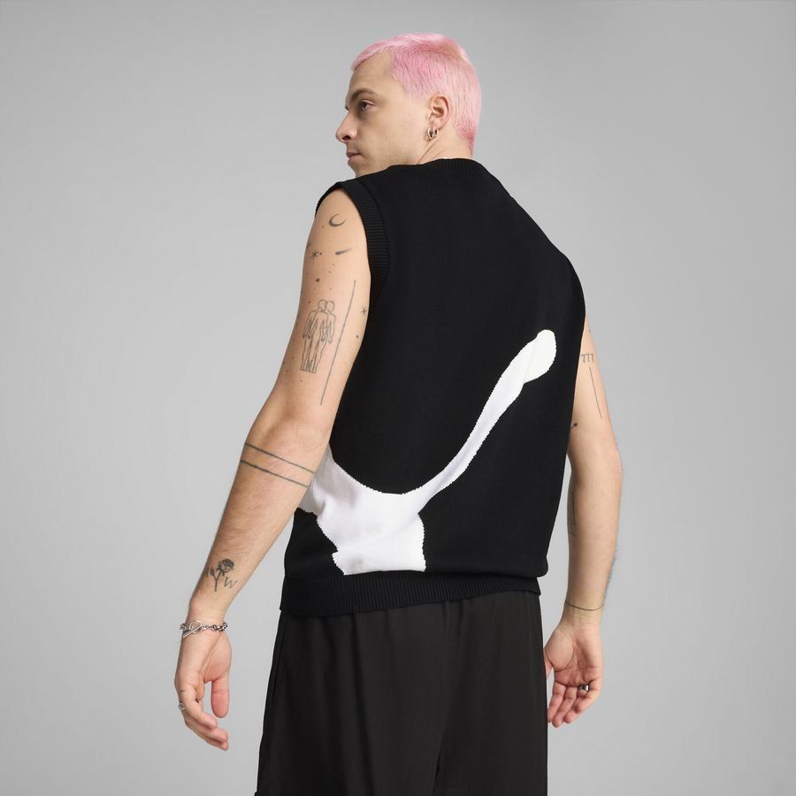 Puma FUTURE.PUMA.ARCHIVE Relaxed Fit Strickweste mit Grafik
