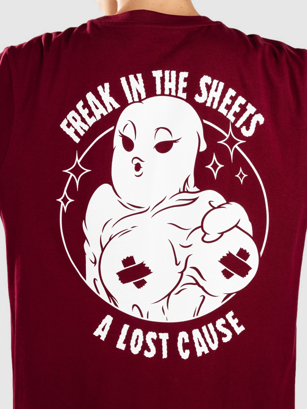 A Lost Cause Freak T-Shirt maroon