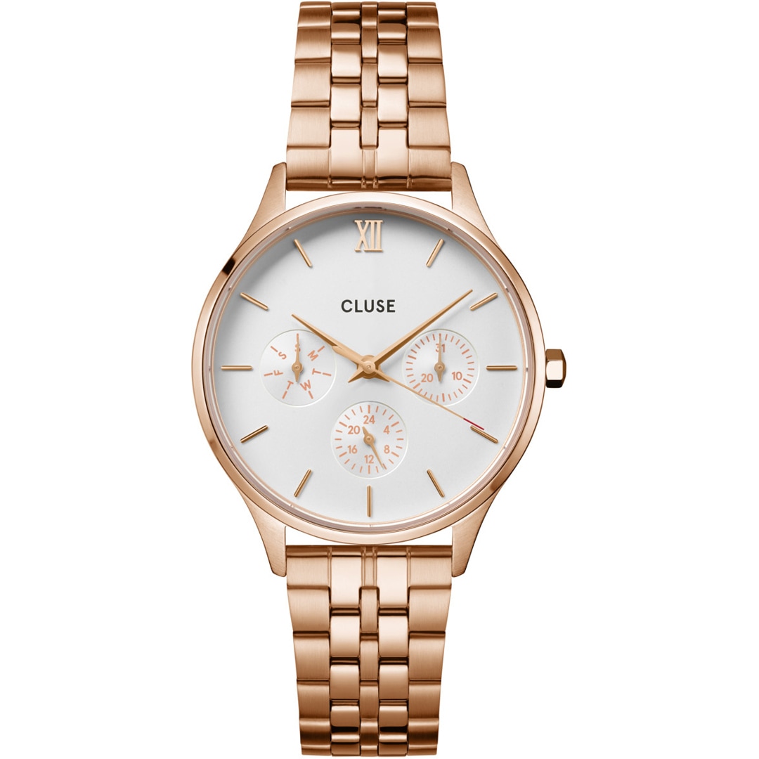 Cluse Minuit Multifunction Rose Gold