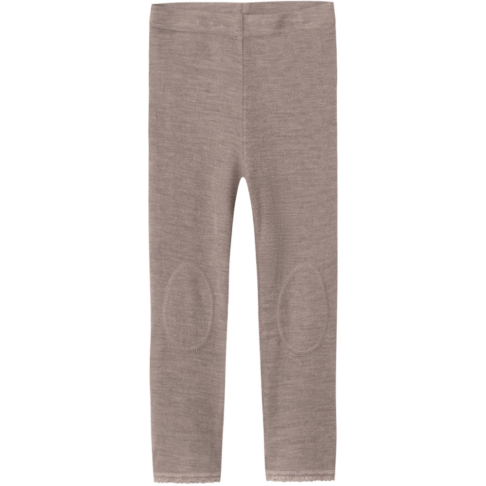 Køb Name It Satellite Nmfwang Uld Neddle Leggings Solid Noos