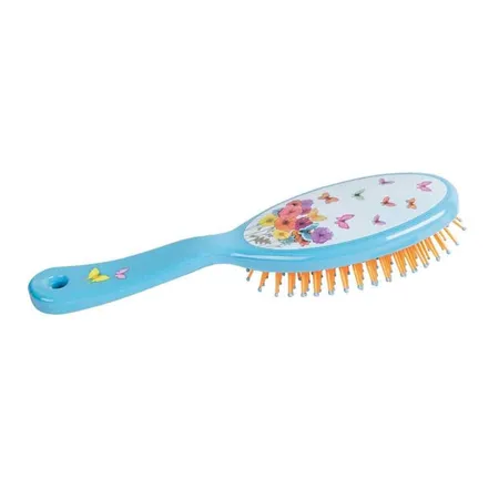 bb Klostermann Haarbürste Schmetterling hellblau