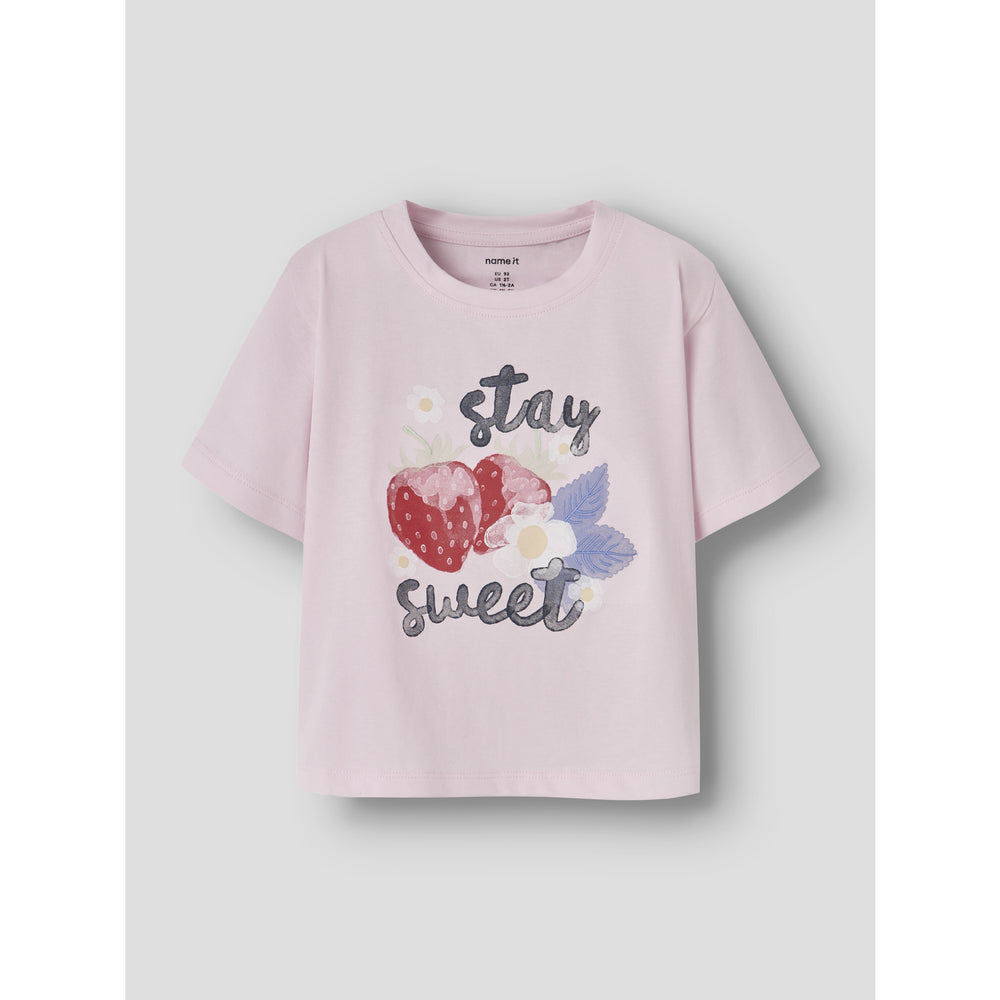 Køb Name It Cradle Pink Nmfjonali Ss Nreg Top