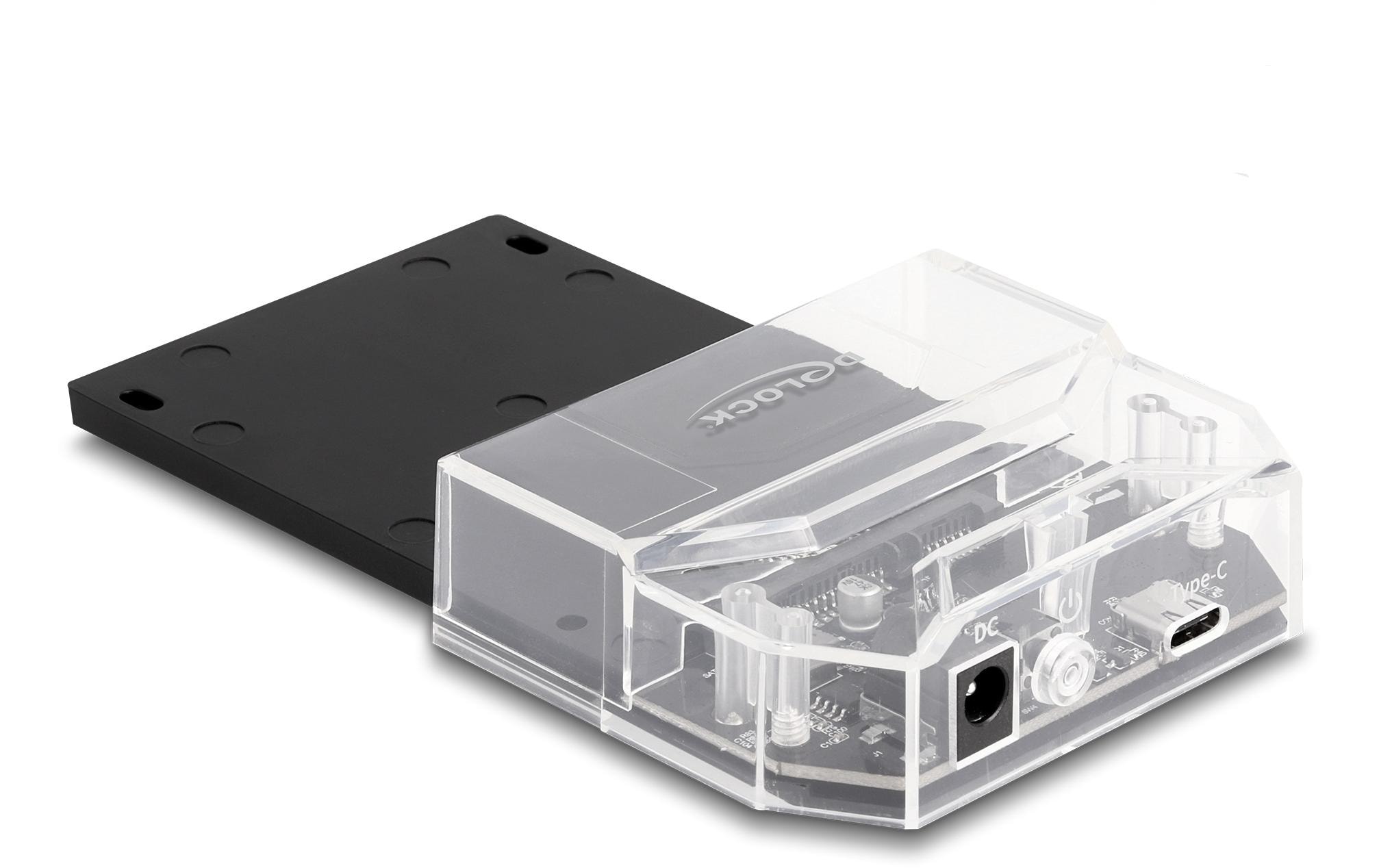 Dockingsstation USB-C – 1 x SATA 6 Gb/s 22 PinUSB-Dockingstation für 1 x 2.5 SATA HDD/SSD