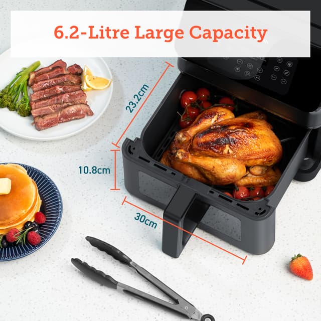 Cosori Premium II Plus airfryer CAF-P653-KEUR (sort)