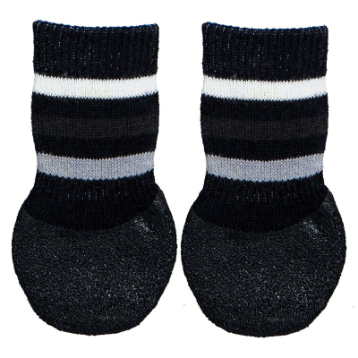 Trixie Hundesocken Anti-Rutsch schwarz