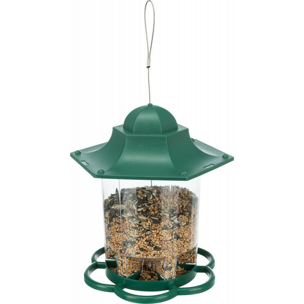 Mangeoire lanterne 1,4 litres - 22 cm pour à graines oiseaux