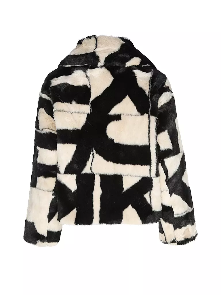JAKKE Jacke in Felloptik TRACI  creme