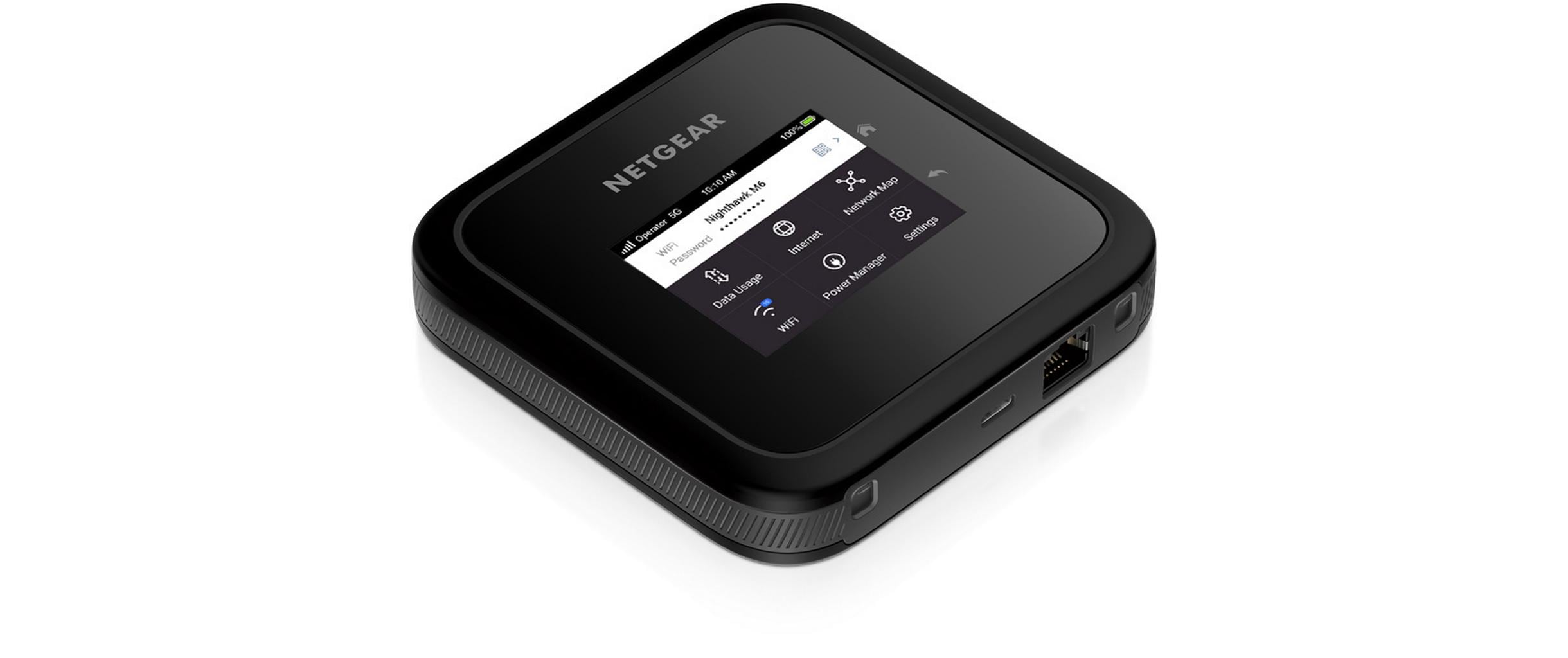 LTE Hotspot MR6150-100EUS<br>Nighthawk M6 5G WiFi 6 Mobile Hotspot Router, freigeschaltet, bis zu 2.5Gbps