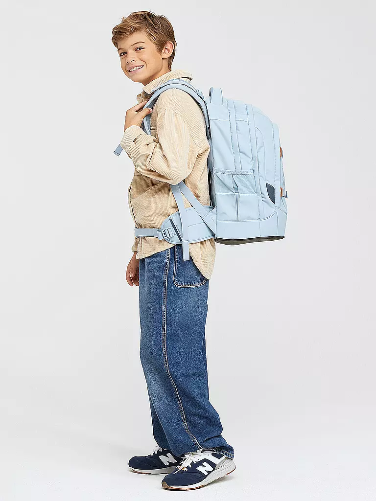 SATCH Schulrucksack Satch PACK Nordic Ice Blue  hellblau