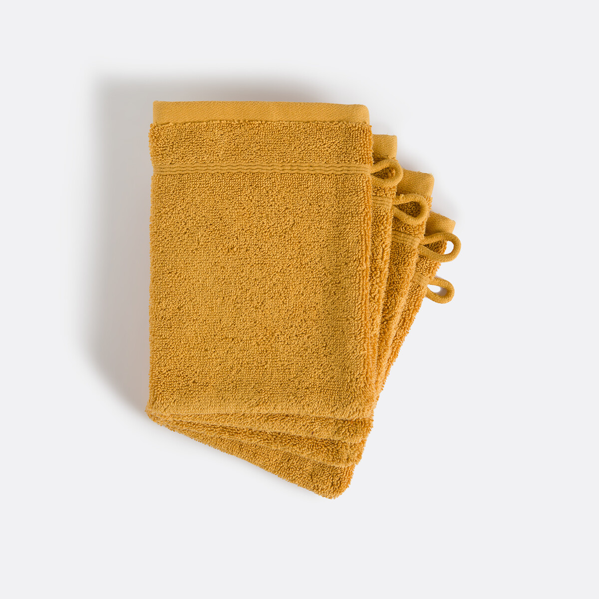 LA REDOUTE INTERIEURS<br>Conjunto de 4 toalhas de rosto em tecido felpudo bouclette, Zavara