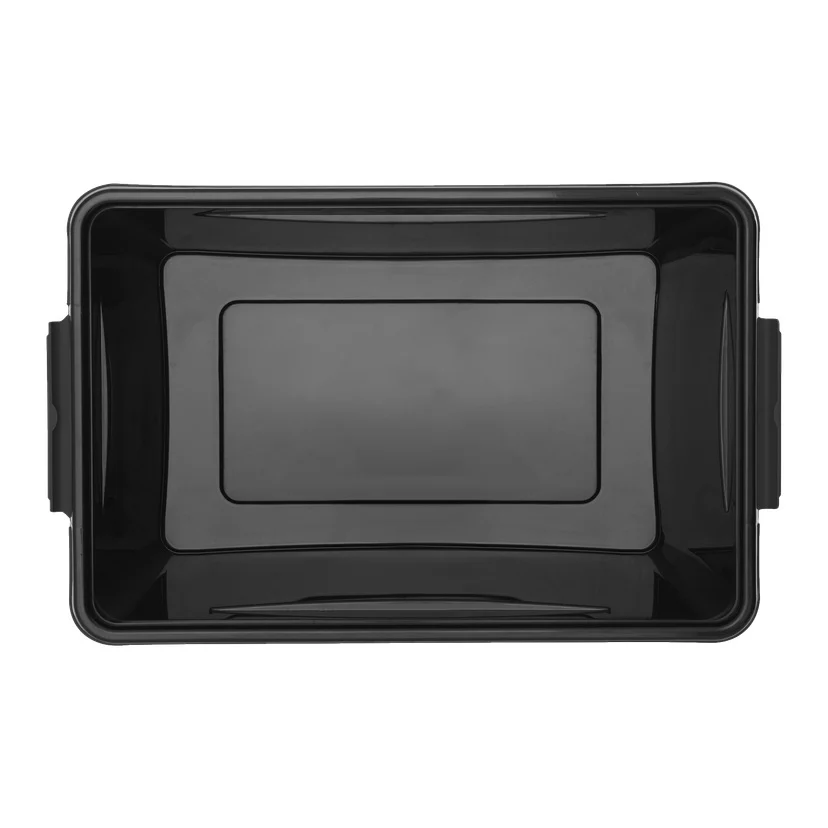 Oppbevaringsboks med lokk 60 l 58x39x34 cm