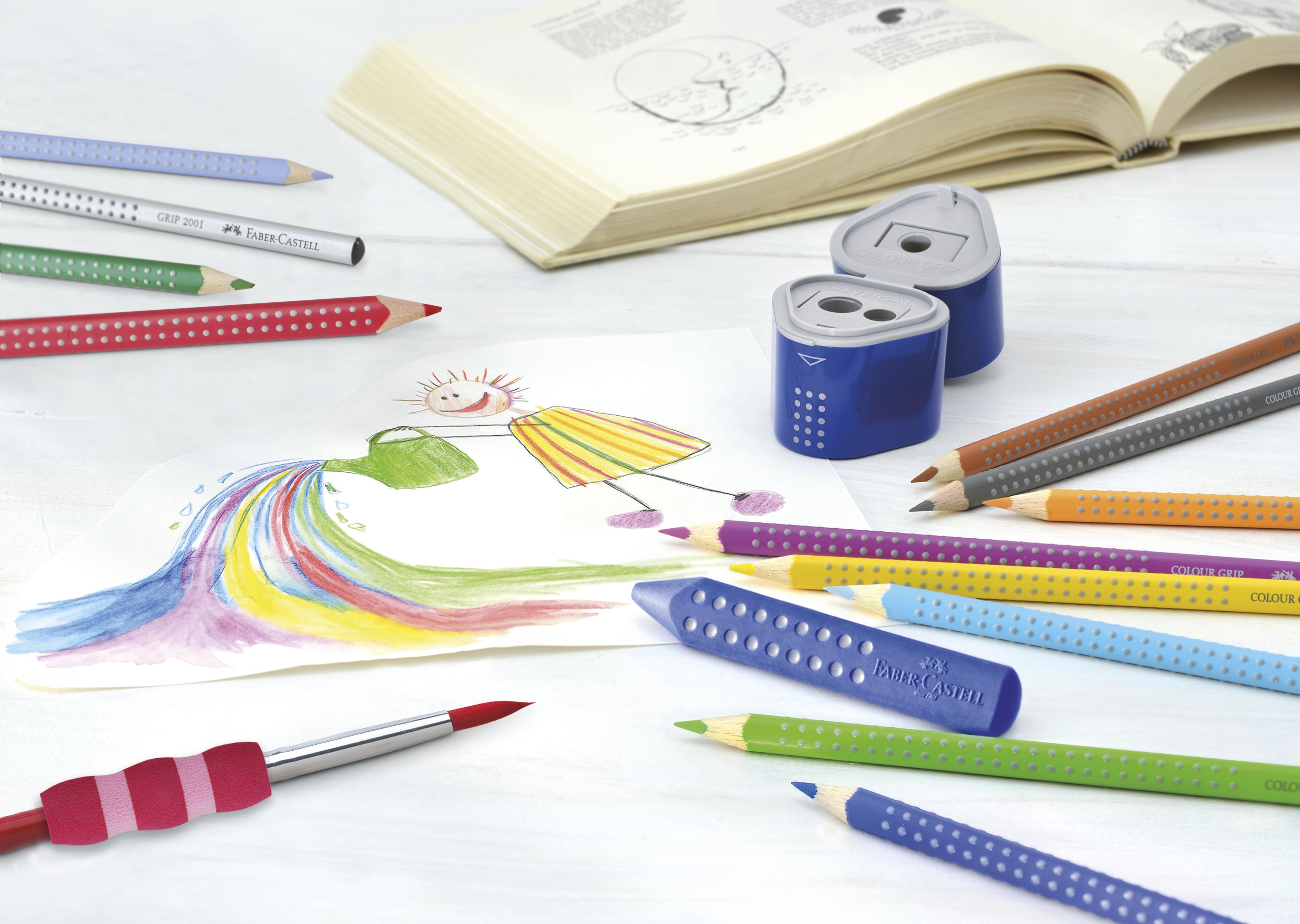 Faber-Castell - Pencil Colour Grip box (12 pcs) (112412)