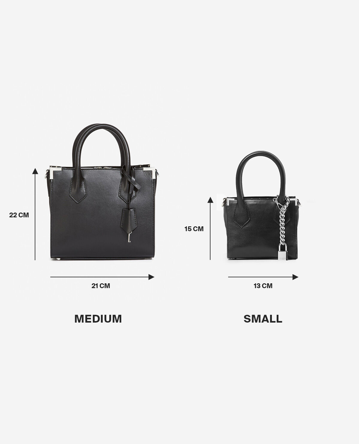 Sac Ming medium en cuir rouge
