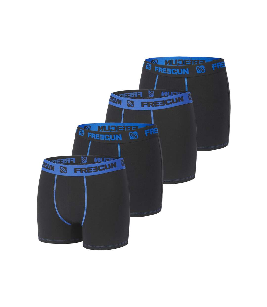 Boxer Homme Coton, Calecon Homme, Anti-irritation, Doux (Lot de 4)