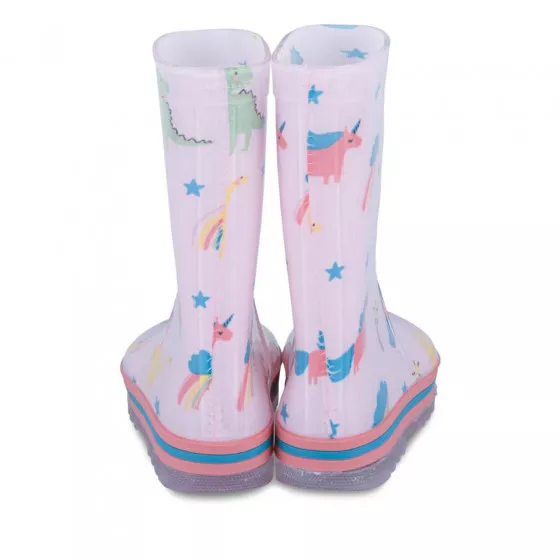 Bottes de pluie BLANC NINI & GIRLS