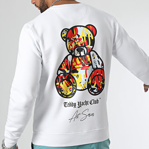 Sweat Crewneck Art Series Blanc