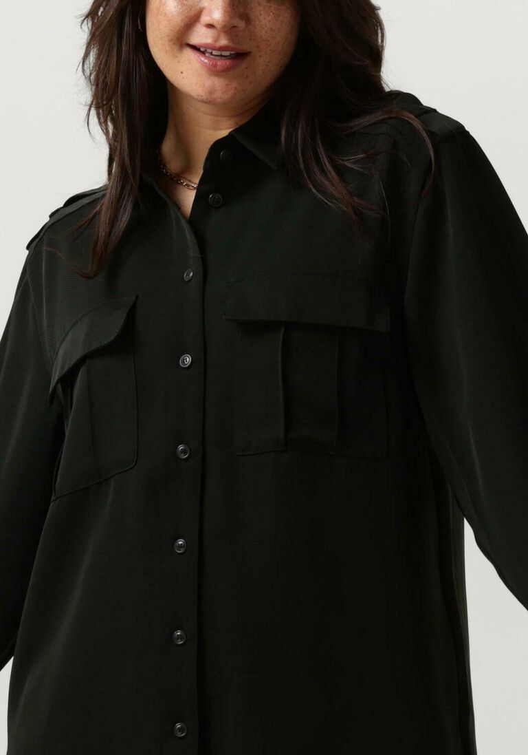 GESTUZ zwarte gestuz blouse sloangz shirt