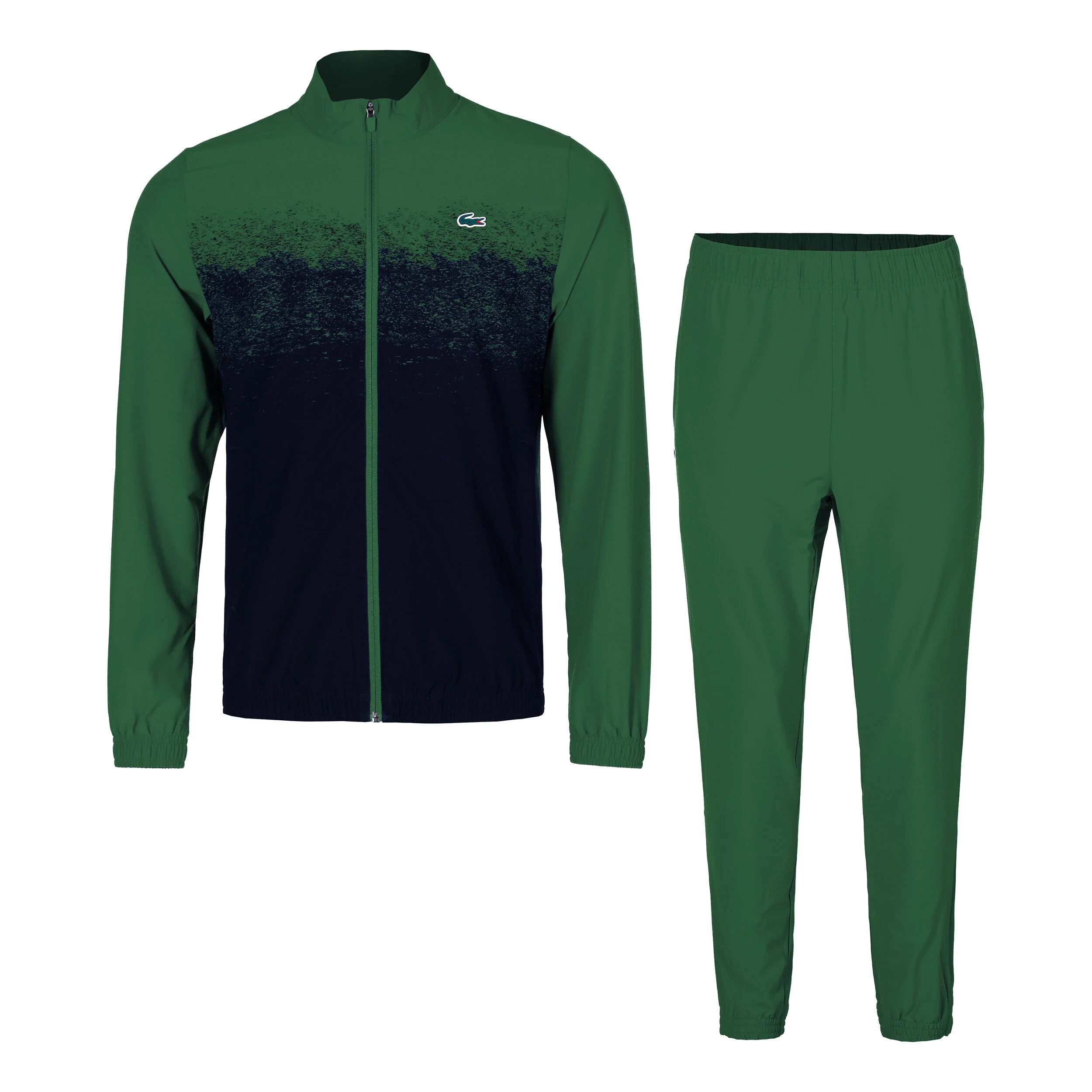 Lacoste Djokovic Survêtement Hommes - Vert Foncé , Bleu Foncé