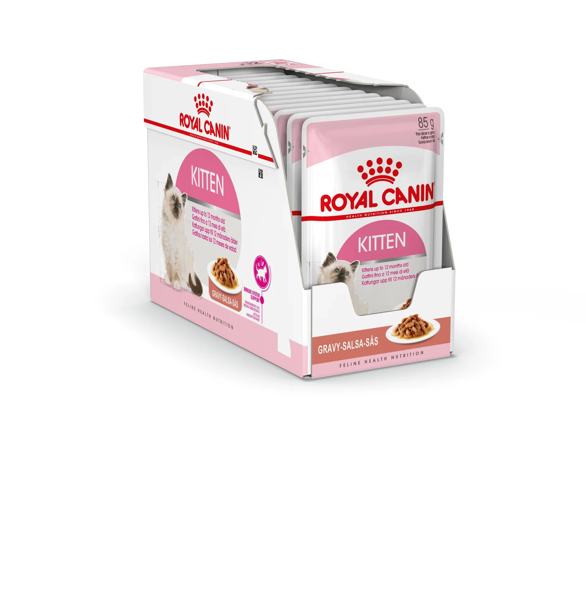 Royal Canin Royal Canin Kitten Saus 12x85 g