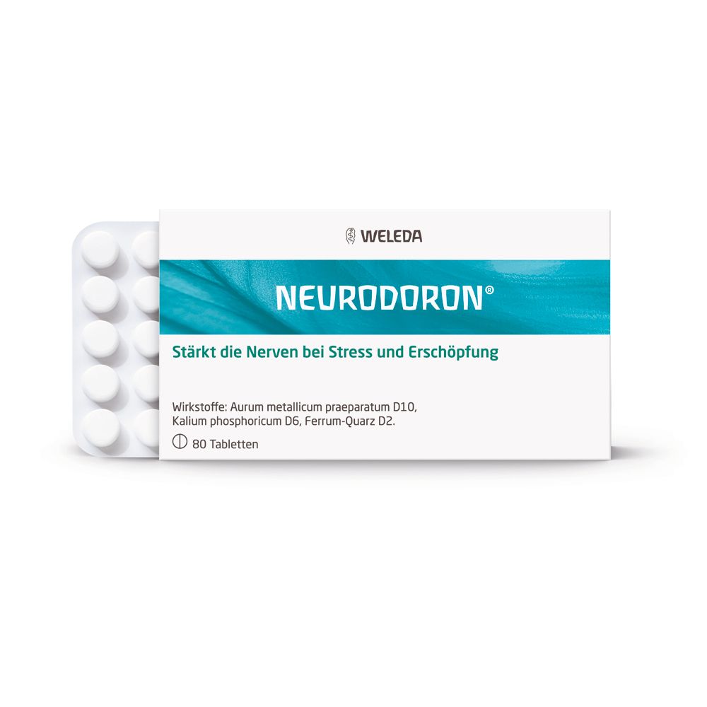 Neurodoron® Tabletten hilft bei Stress, lindert Symptome wie innere Unruhe und Gereiztheit