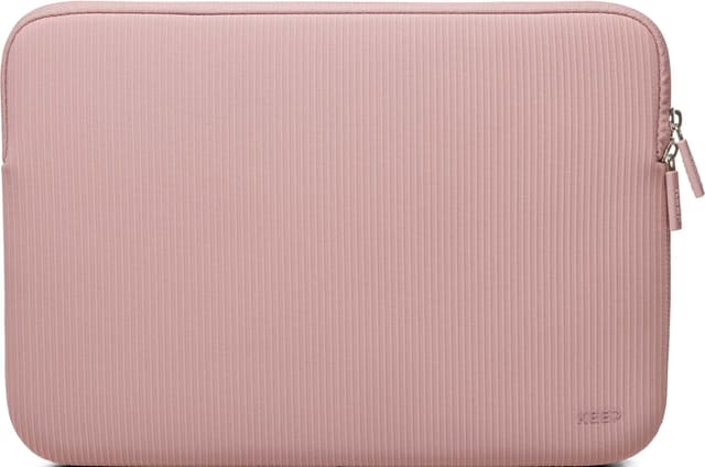 KEEP 14″ bærbar computer sleeve i neopren/tekstil (Rose Elegance)