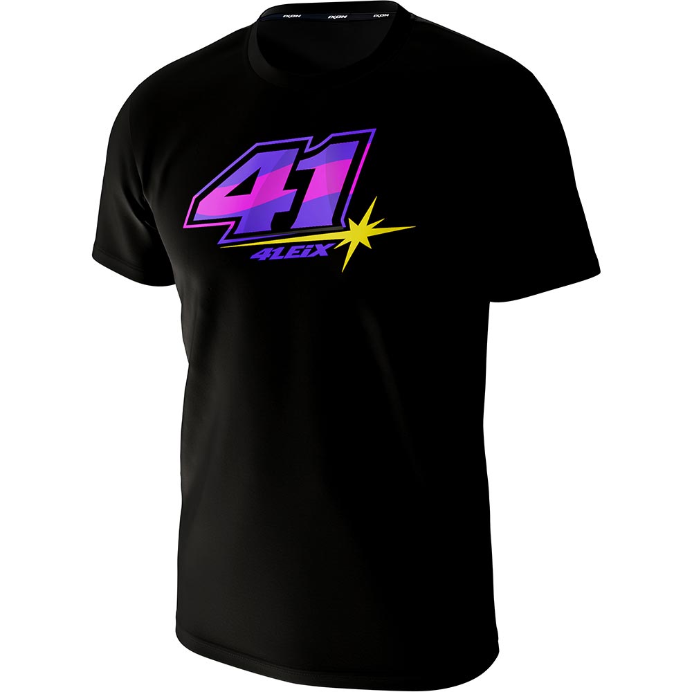 Ixon - T-shirt Aleix Espargaro 24 Noir / Violet