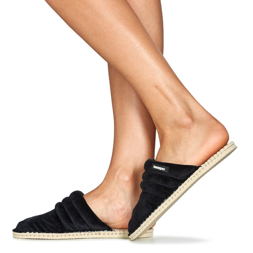 Havaianas - MULE GOMOS FUR - Noir