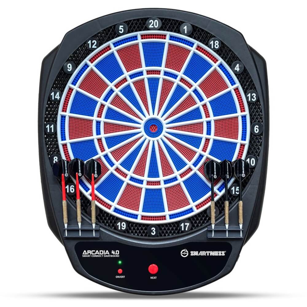 Carromco Smartness Elektronik Dartboard Arcadia 4.0, 2-Loch Abstand