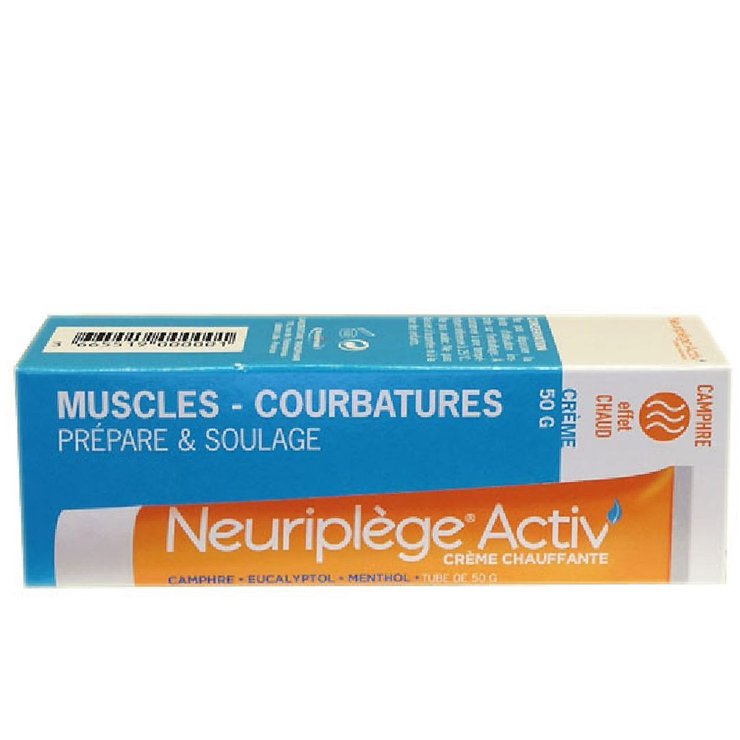 Neuriplège muscles courbatures crème chauffante 50g