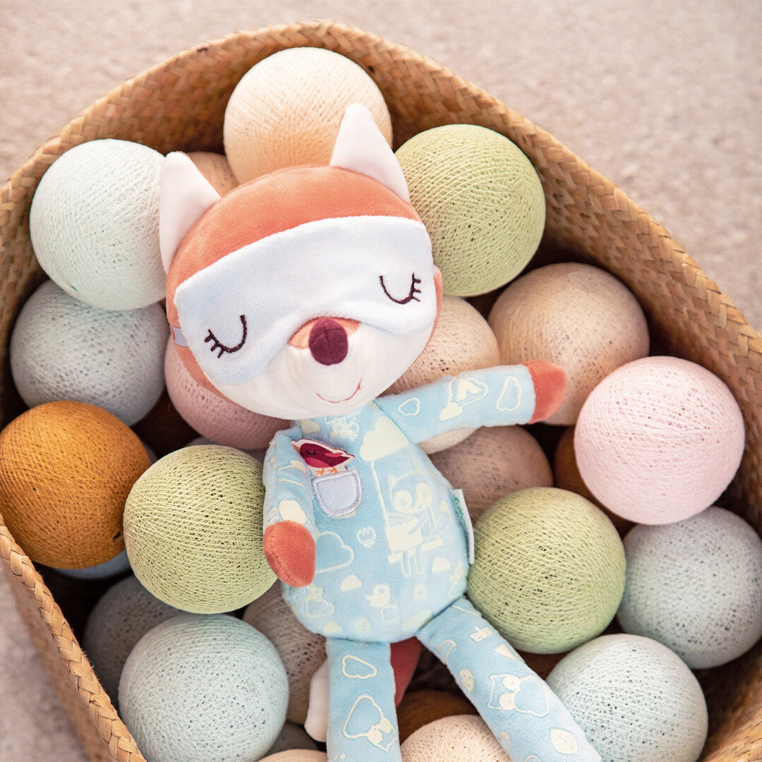 Lilliputiens knuffel slaapvriendje glow in the dark - alice - 30 cm