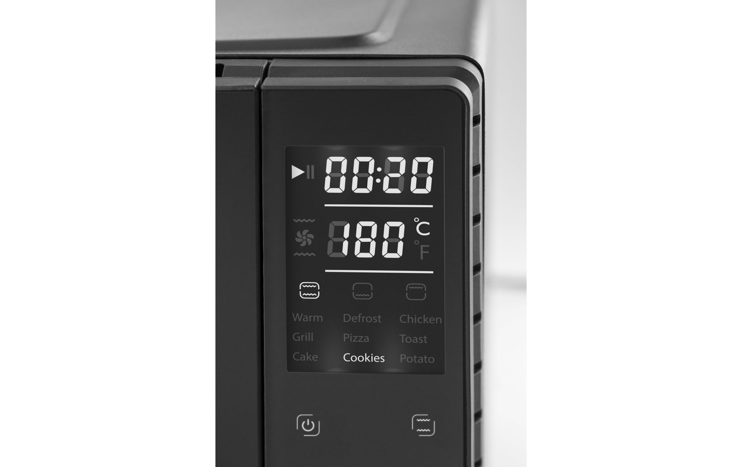 Backofen TO 26 Electronic 26 l, Schwarz<br>Backofen mit Sensor-Touch Bedienung
