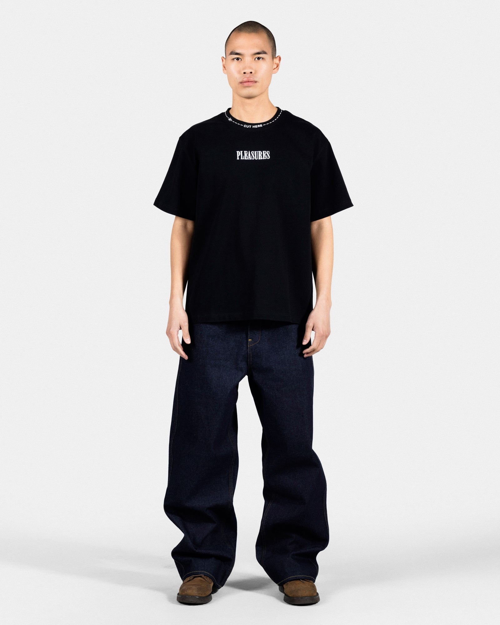 Pleasures<br>Cut Here Heavyweight Shirt
