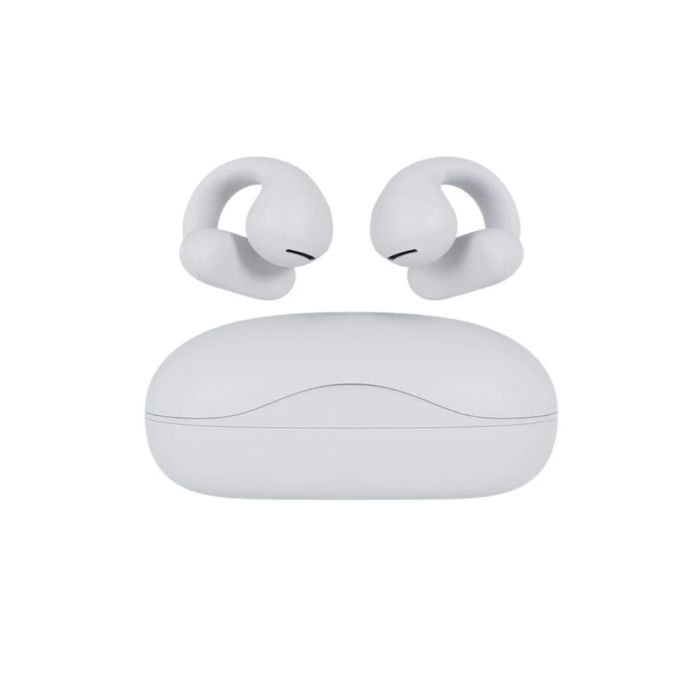 Happy Plugs Unisex Hovedtelefoner Headphone Clip OWS True-Wireless Hvid
