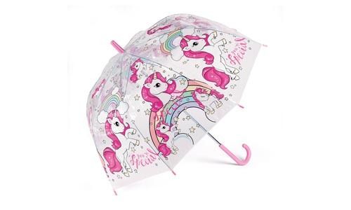 Paraply Unikorn/transparent