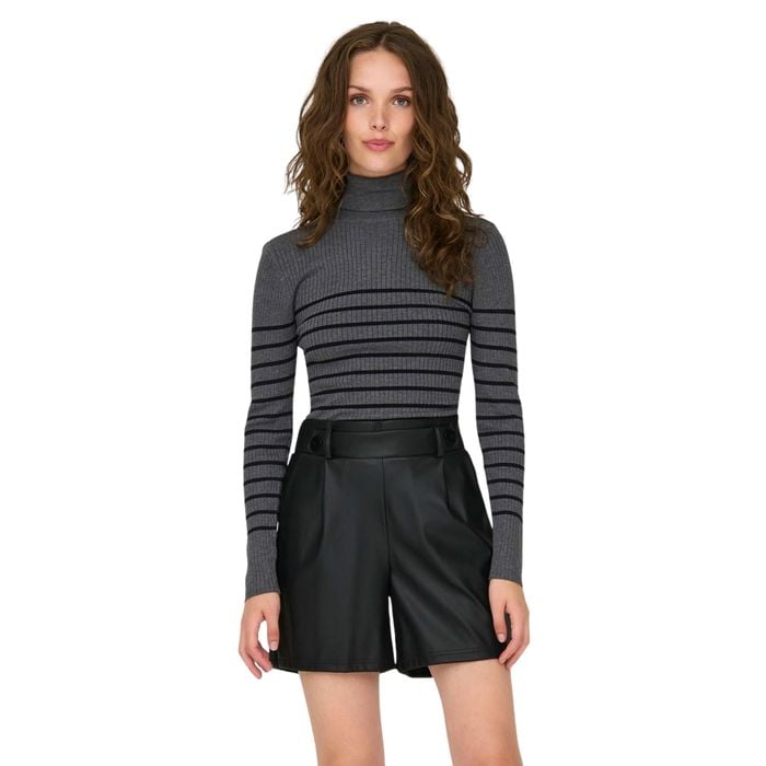 JDY Plum Roll Neck Trui Dames