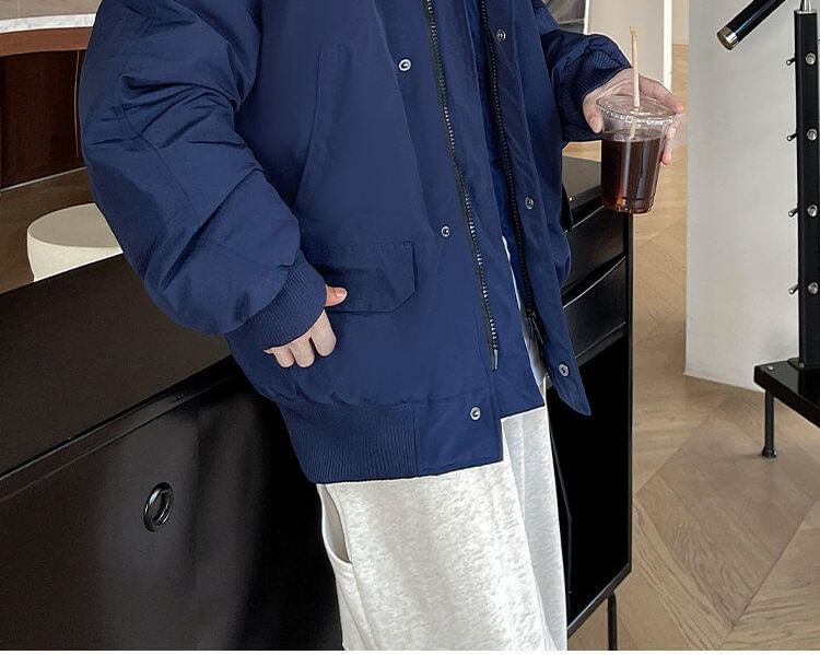Drawouf - Parka met capuchon en rits van imitatiebont