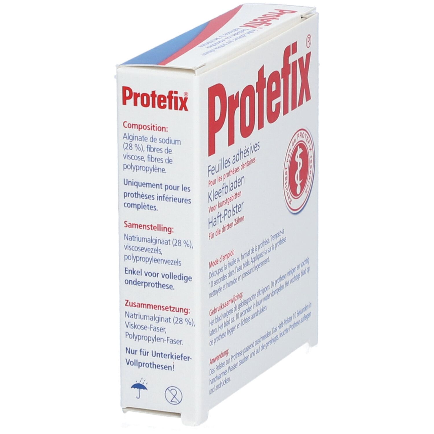 Protefix® Haft-Polster für Unterkieferzahnprothesen