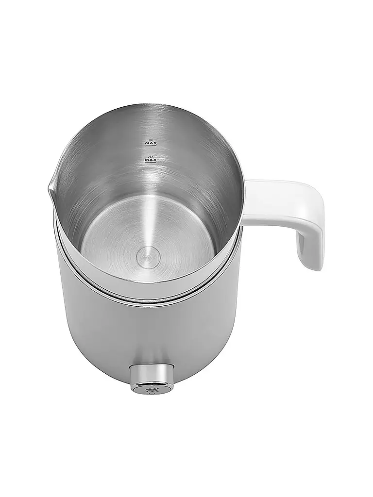 ZWILLING Milchaufschäumer Enfinigy 200/400ml Edelstahl/Weiss silber