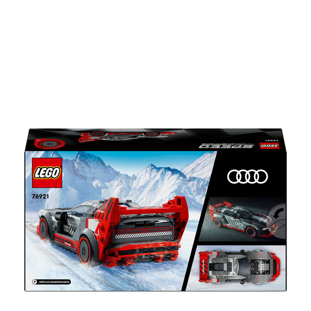 Hele leuke setAudi S1 e-tron quattro racewagen Speelgoed Auto Bouwpakket 76921