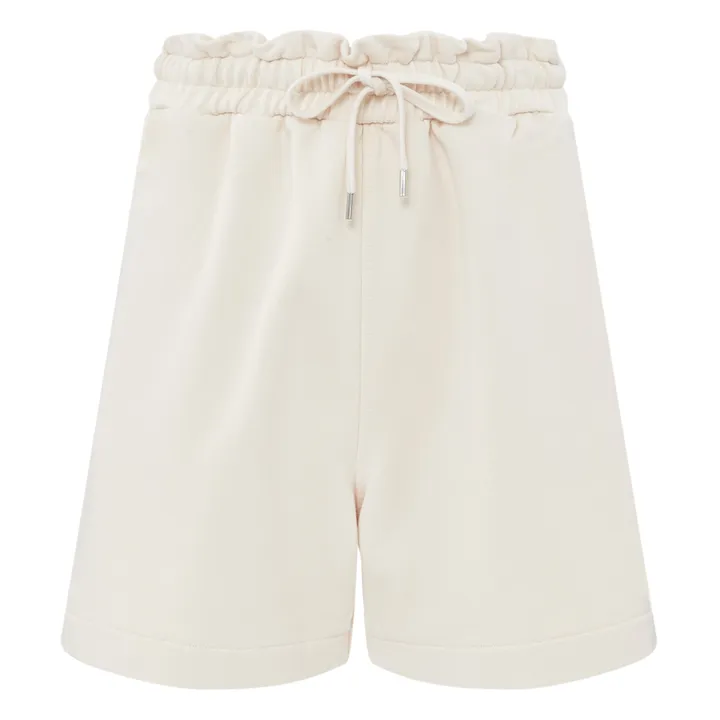 SMALLABLE BASICS Short Femme Molleton Bio | Blanc cassé