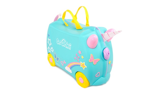 TRUNKI Trolley »Einhorn Una« 4 Rollen