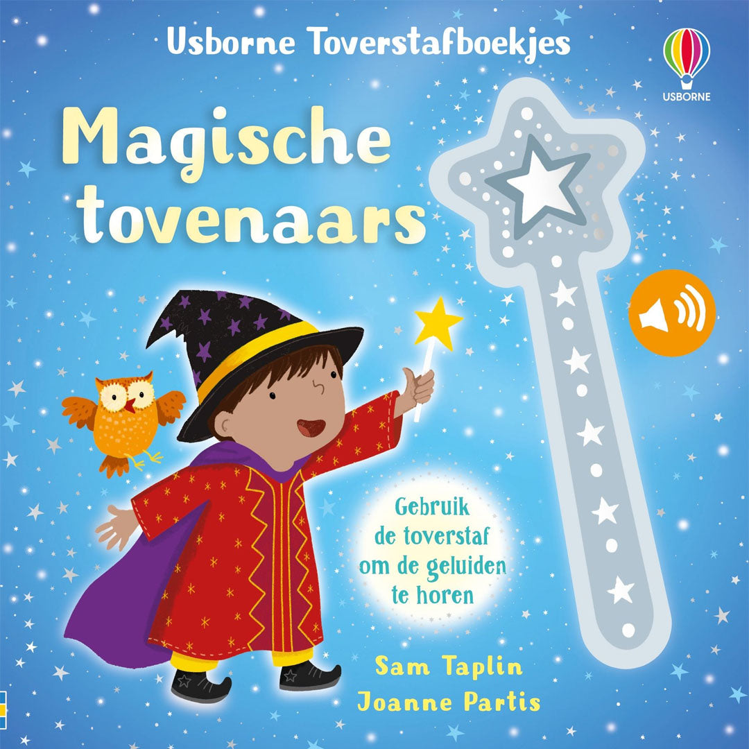 Uitgeverij usborne geluidenboek magische tovernaars