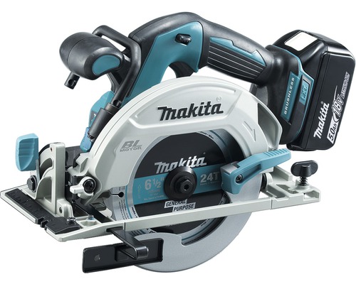 Makita DHS680RTJ 18V accu cirkelzaag inclusief 2 accu's (5.0Ah) en lader